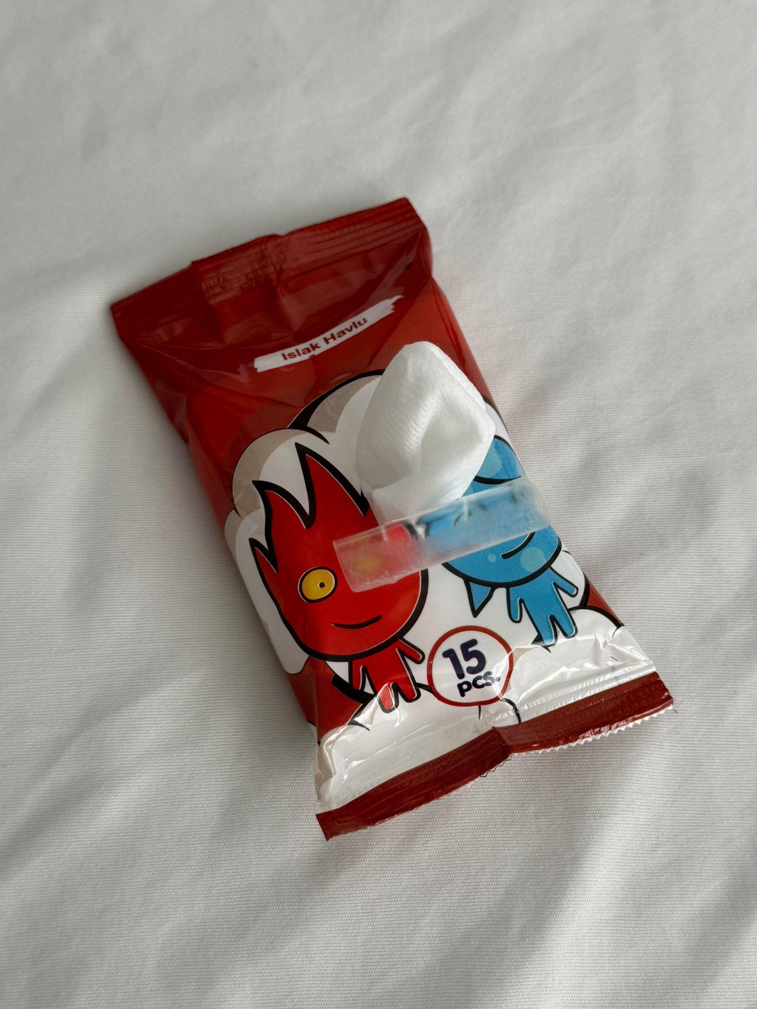 Ateş ve Su Cep Boy Islak Mendil