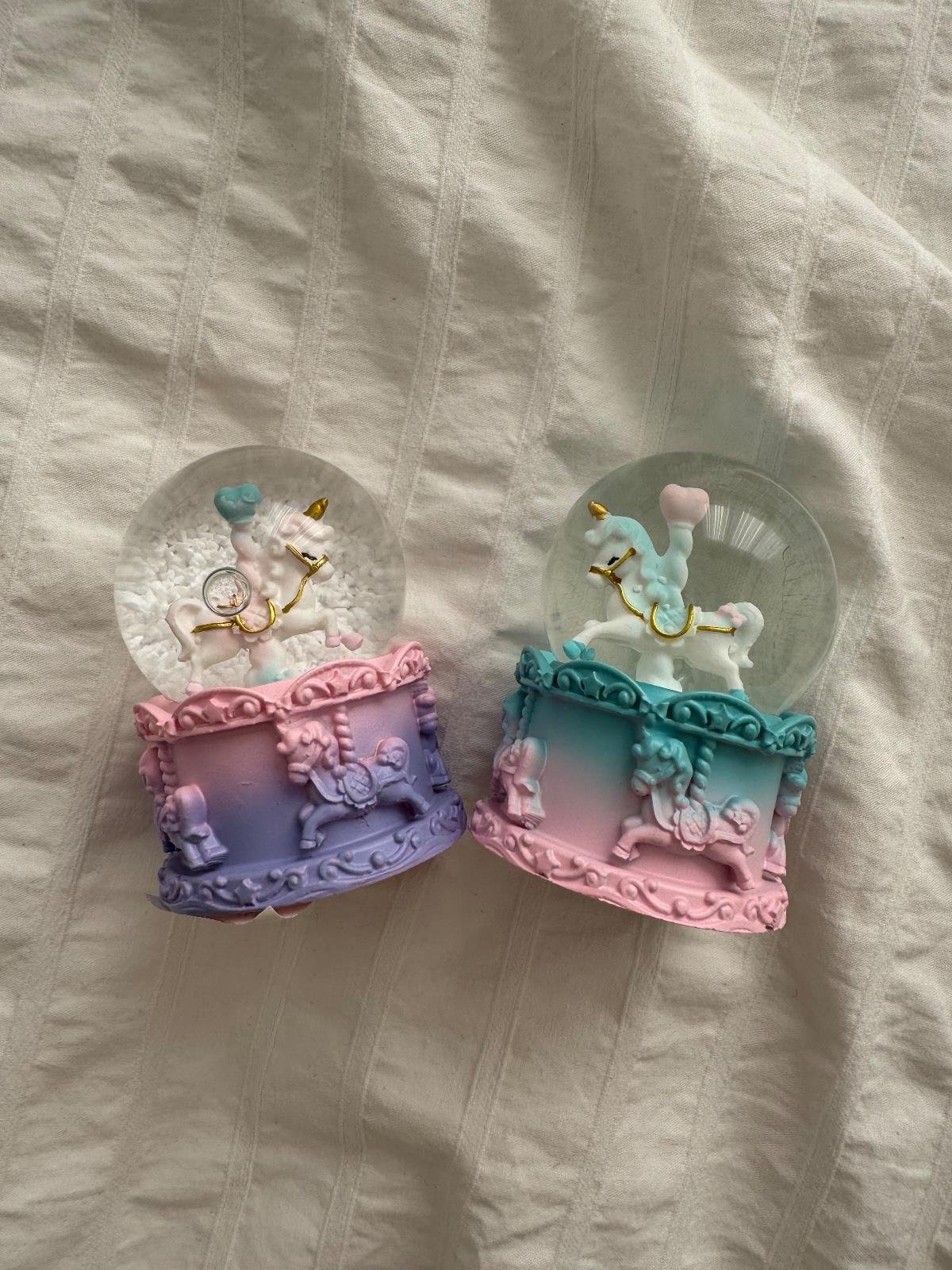 Atlı Karınca Mini Işıklı Kar Küresi