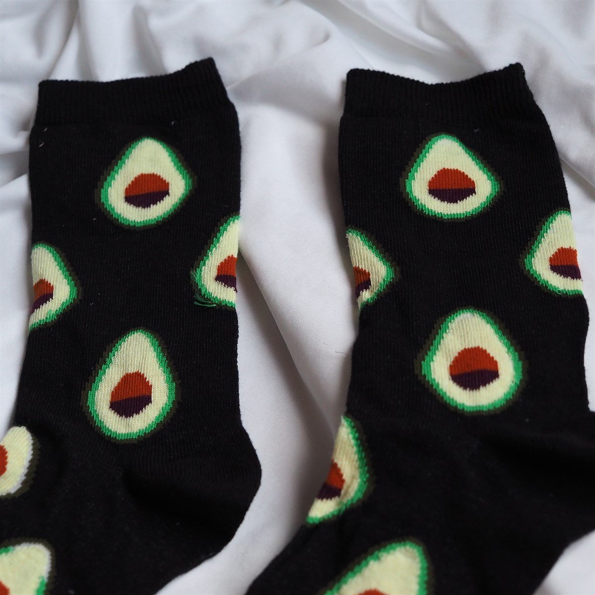 Avokado Siyah Çorap