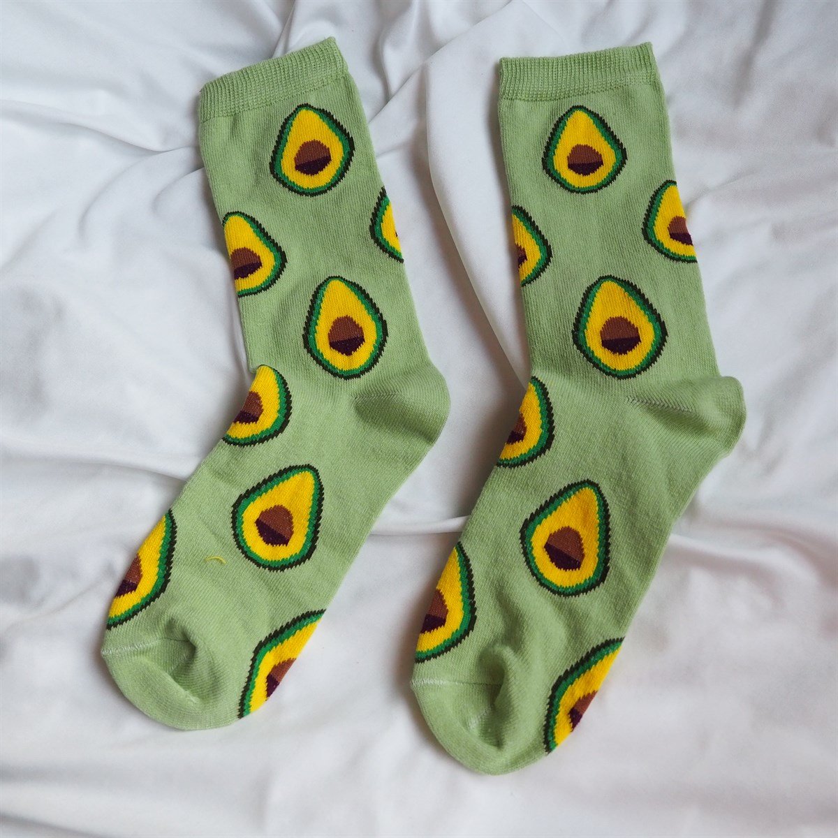 Avokado Yeşil Çorap
