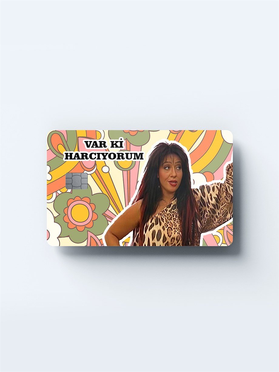 Avrupa Yakası Şahika Kart Kaplama Sticker