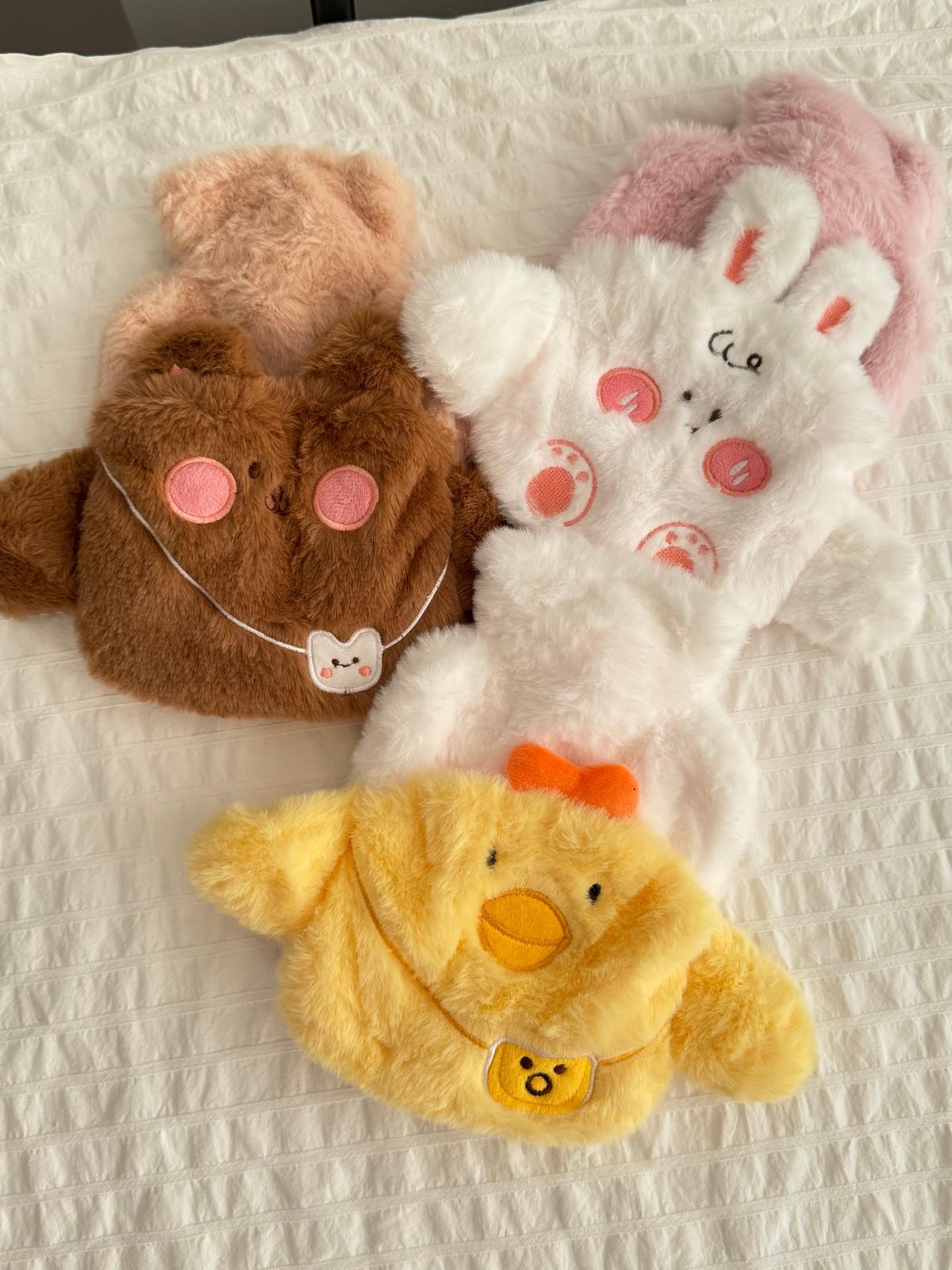 Ayıcık Cepli Peluş Sıcak Su Torbası