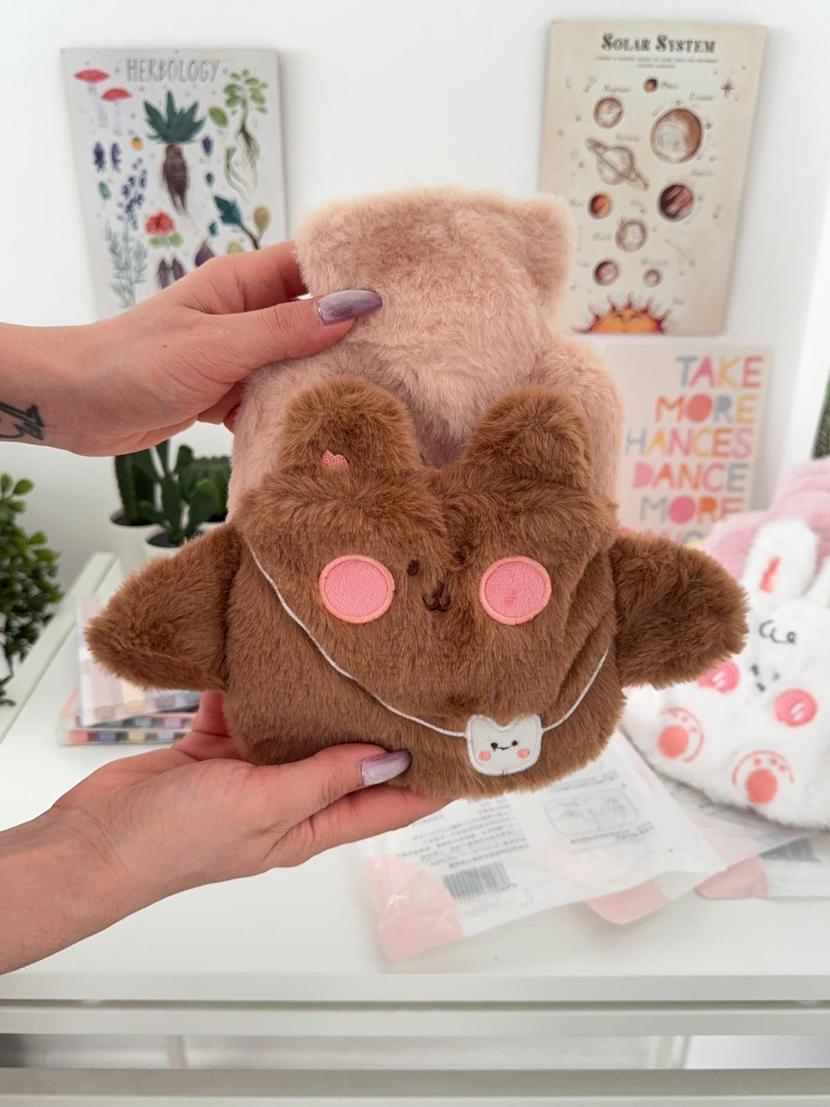 Ayıcık Cepli Peluş Sıcak Su Torbası