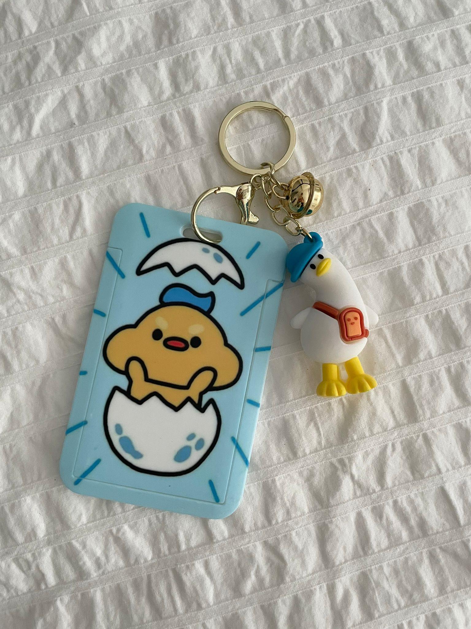 Babe Duck Kartlık Bölmeli Anahtarlık