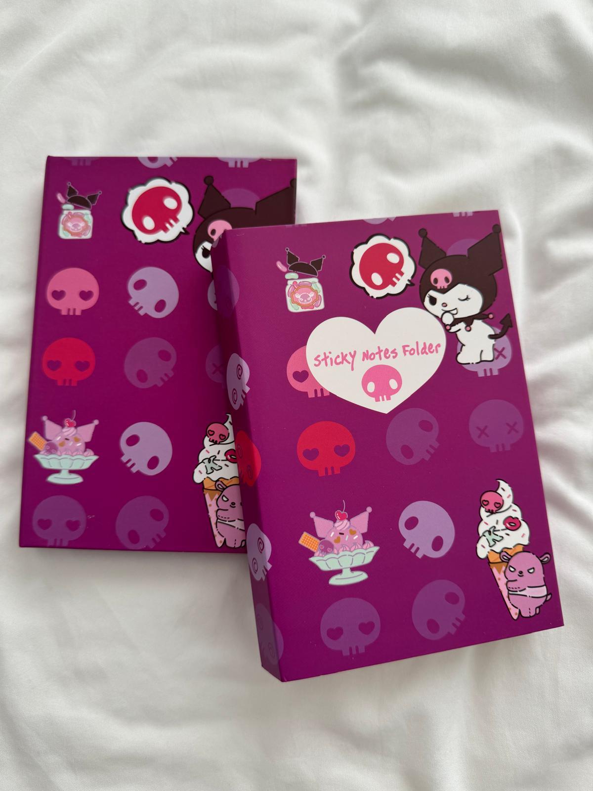 Bad Kuromi Kutulu Not Kağıdı Seti