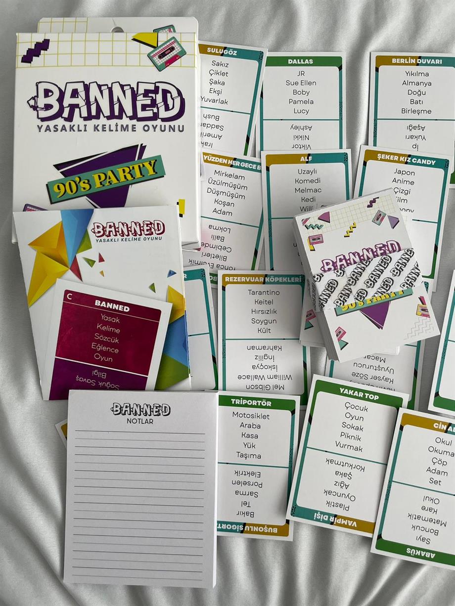 Banned Yasaklı Kelime Oyunu 90's party