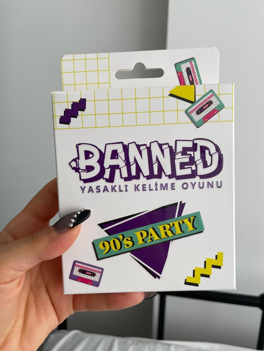 Banned Yasaklı Kelime Oyunu 90's party