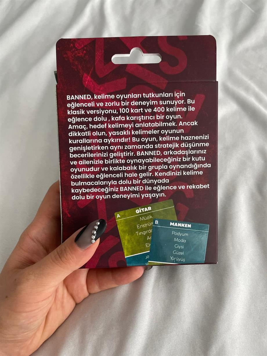 Banned Yasaklı Kelime Oyunu Klasik