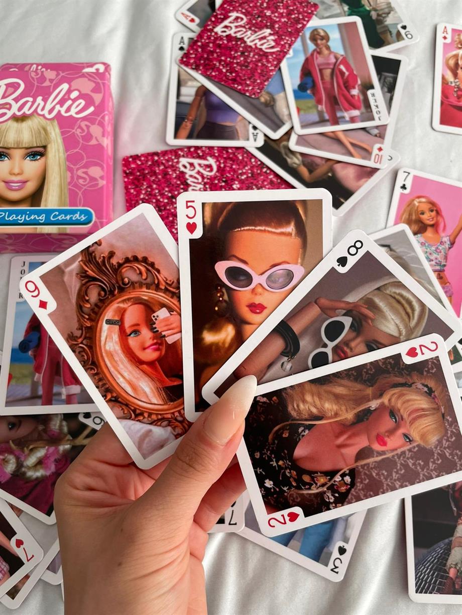 Barbie İskambil Poker Kartı