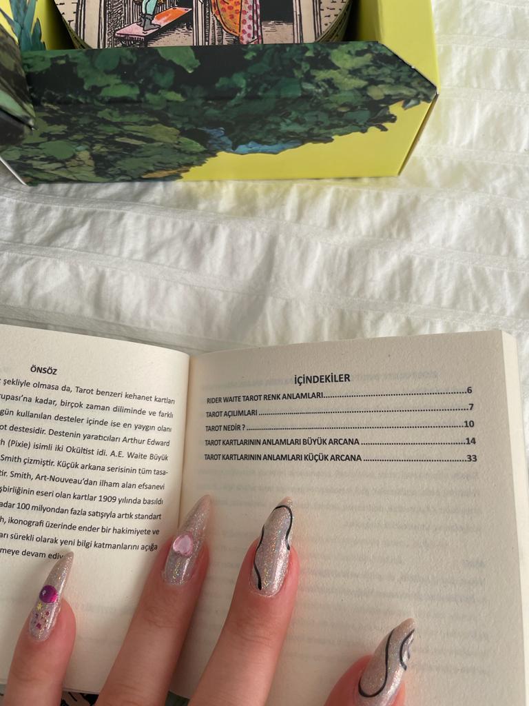 Başlangıç Tarot ve Circular Rider Waite Tarot Kartları I Yuvarlak Tarot Kartları