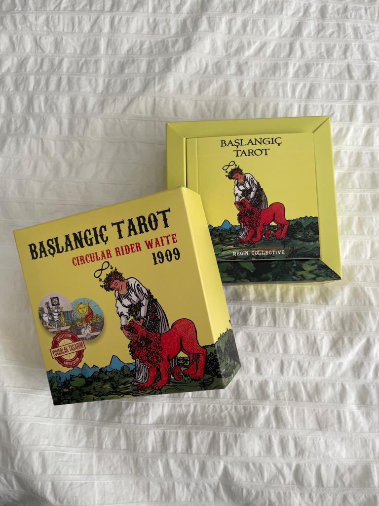 Başlangıç Tarot ve Circular Rider Waite Tarot Kartları I Yuvarlak Tarot Kartları