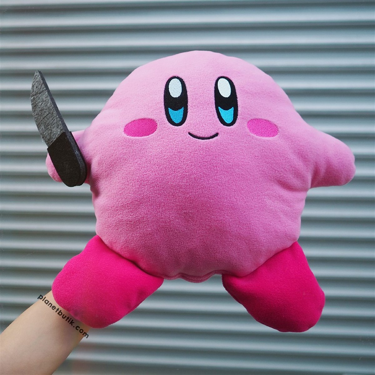 Belalı Kirby Peluş Yastık ( Takıp çıkarılabilir peluş emanet hediyeli )