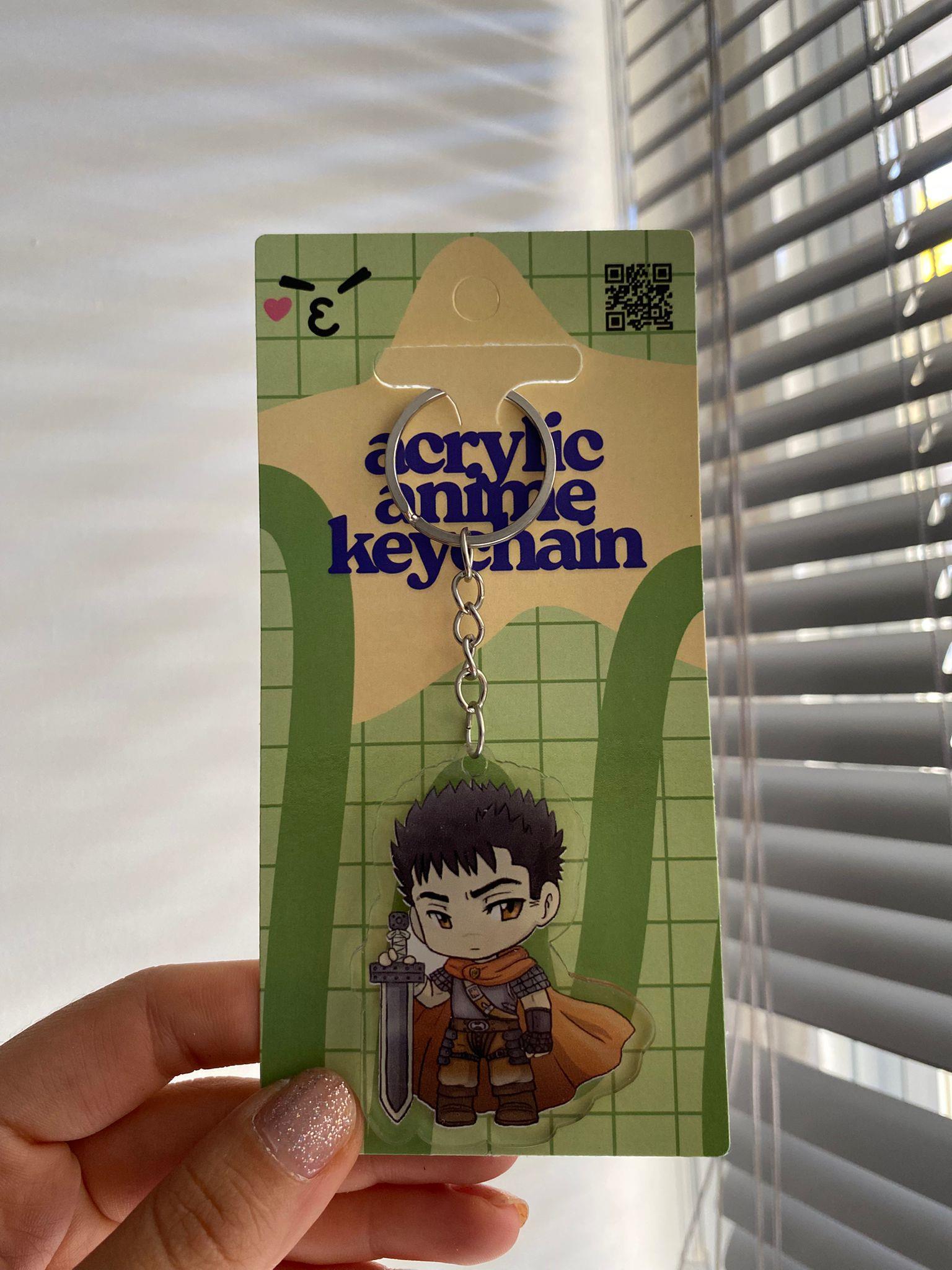 Berserk Guts Akrilik Anime Anahtarlık
