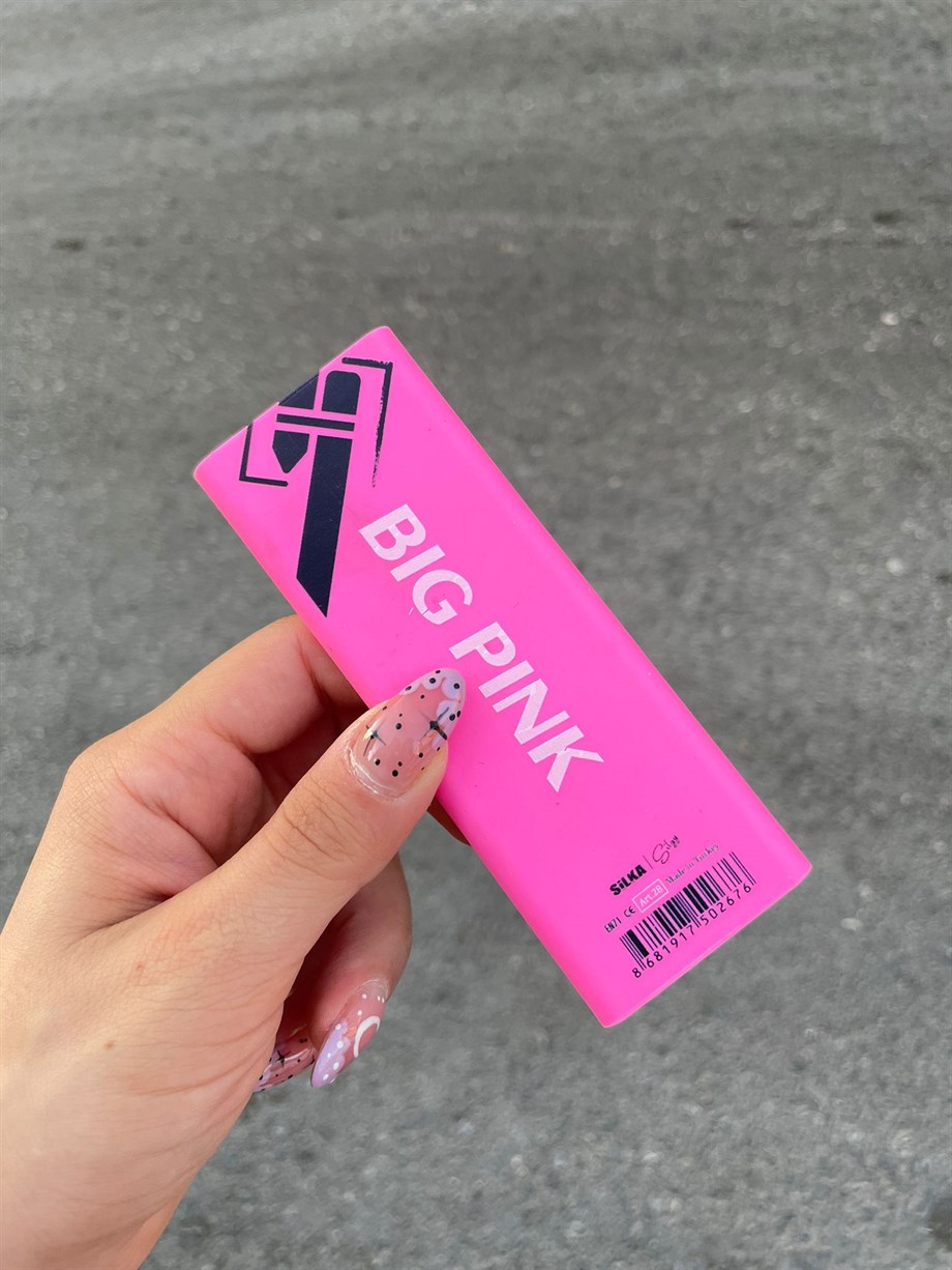 Big Pink Pembe Dev Silgi