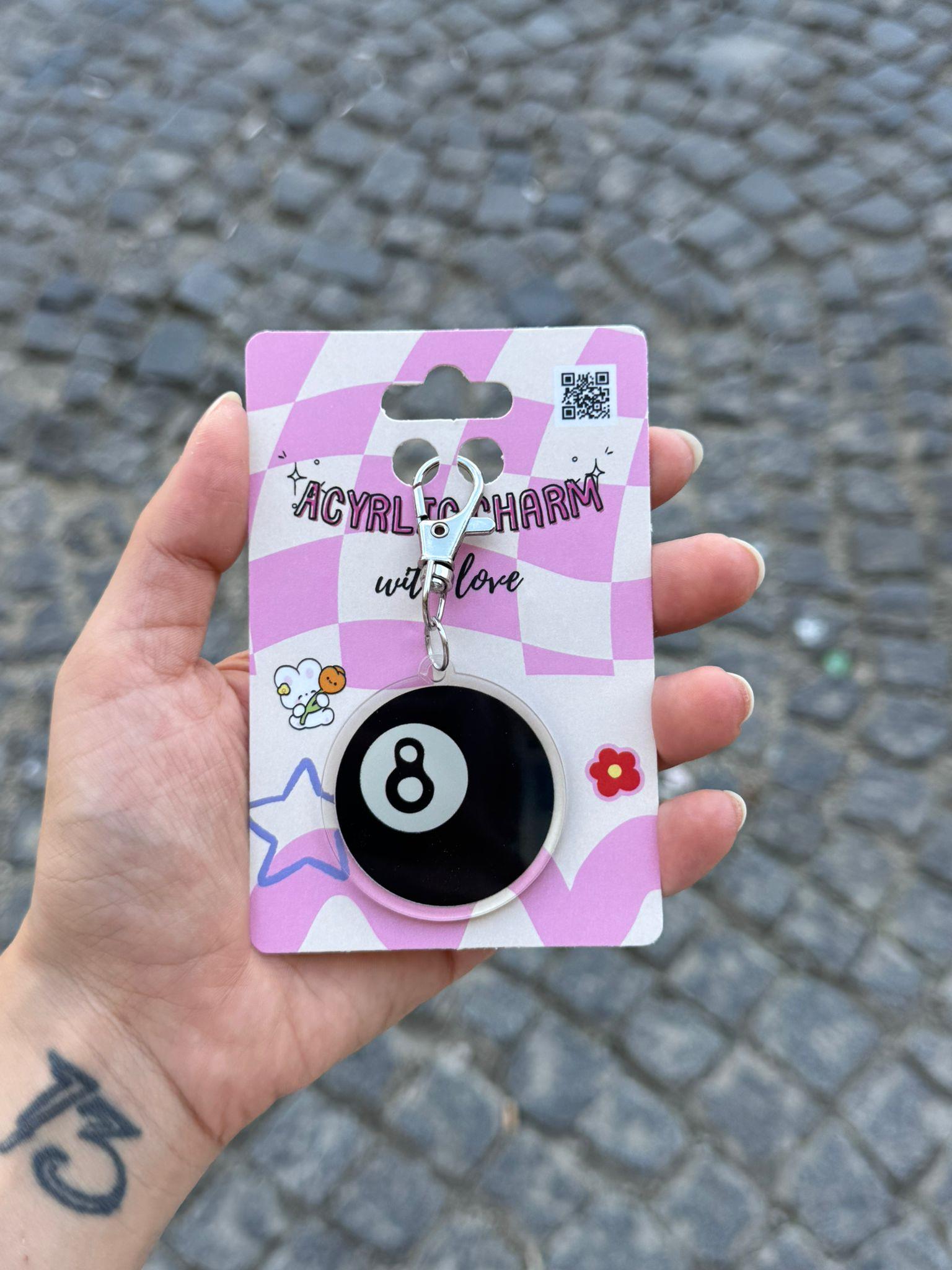 Bilardo Topu Akrilik Charm