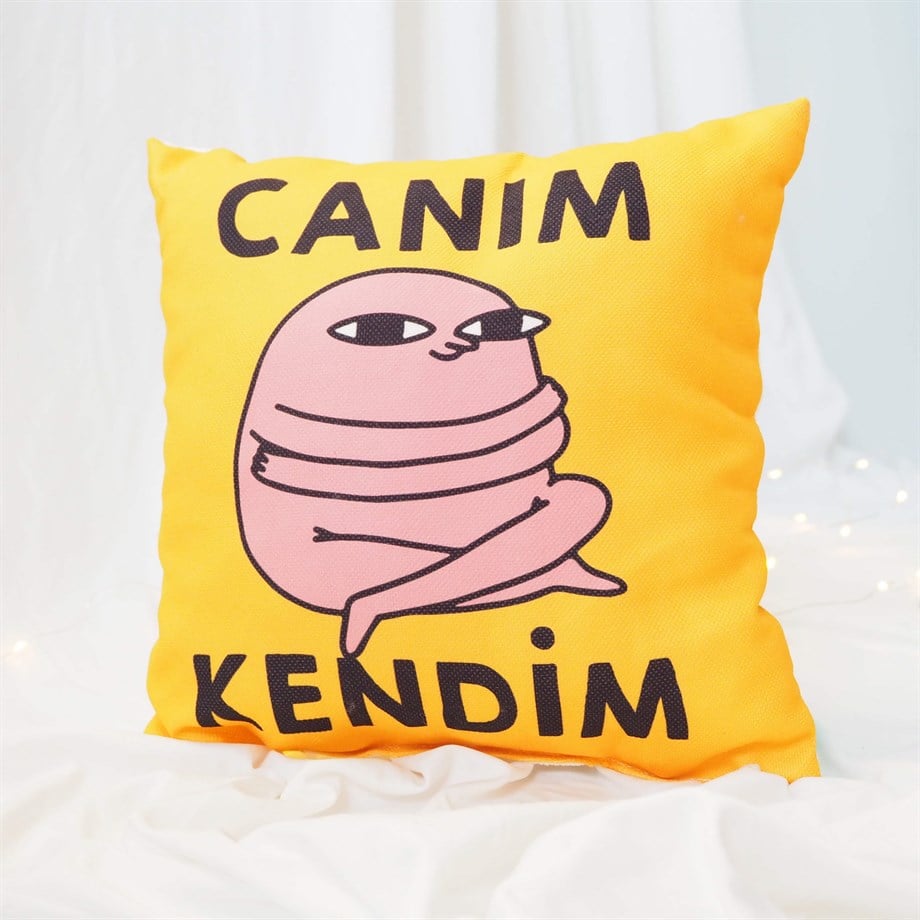 Canım Kendim Kare Yastık