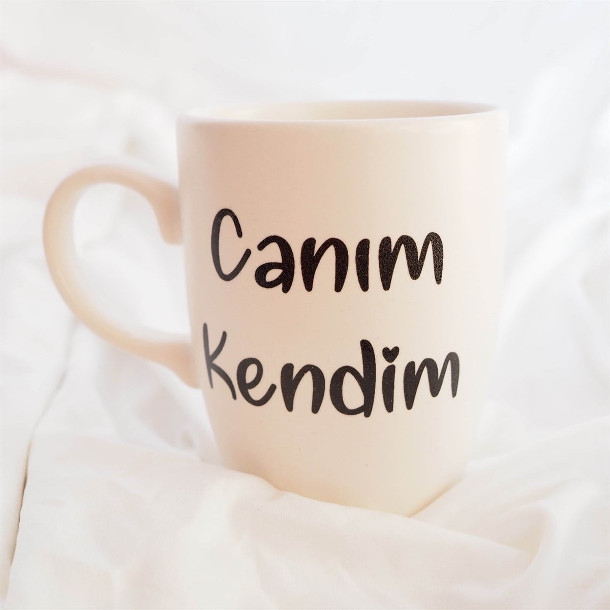 Canım Kendim Krem Oval Kupa