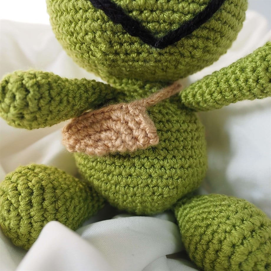 Çantalı Kurbağa I Handmade