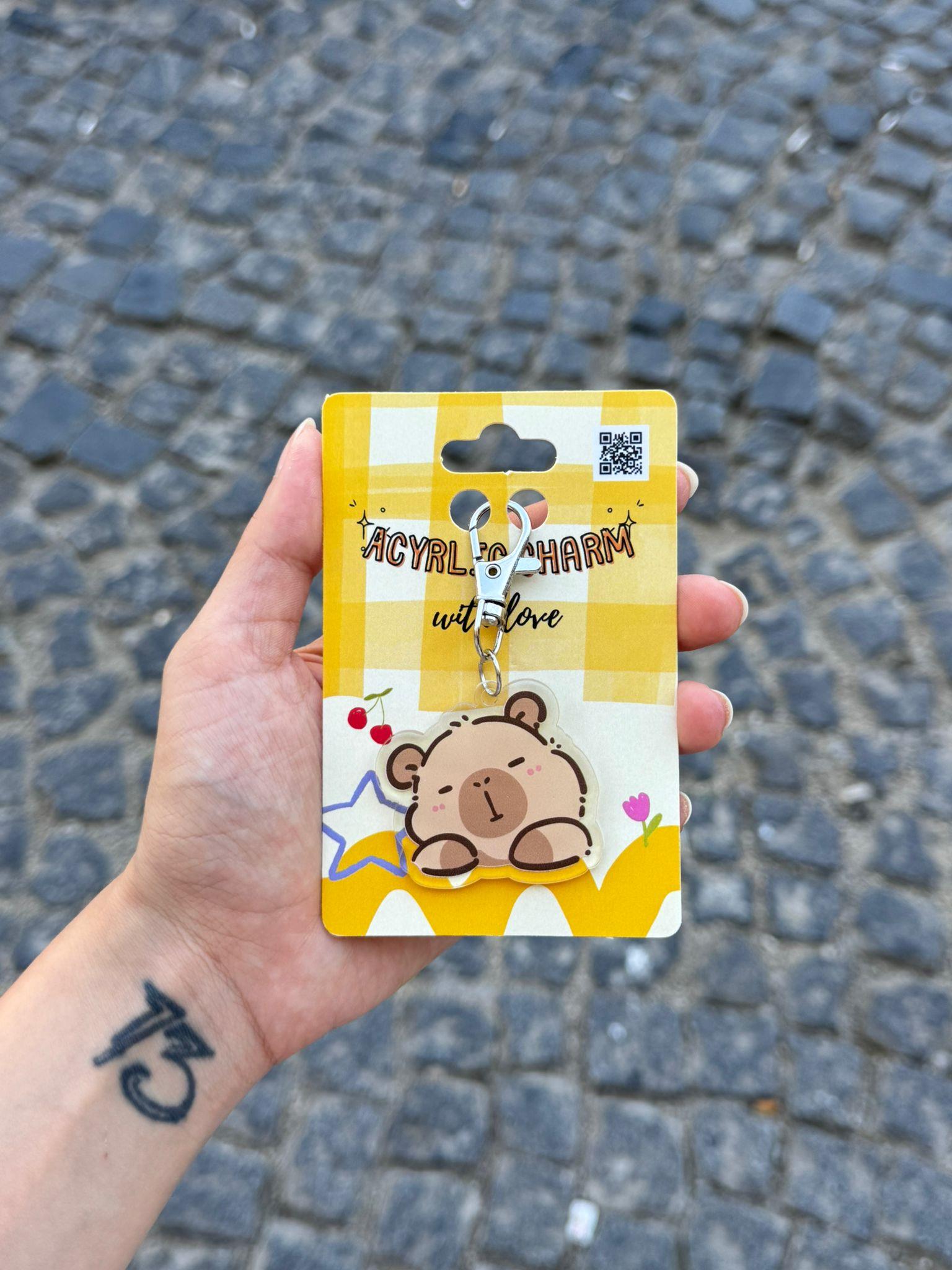 Capybara Akrilik Charm