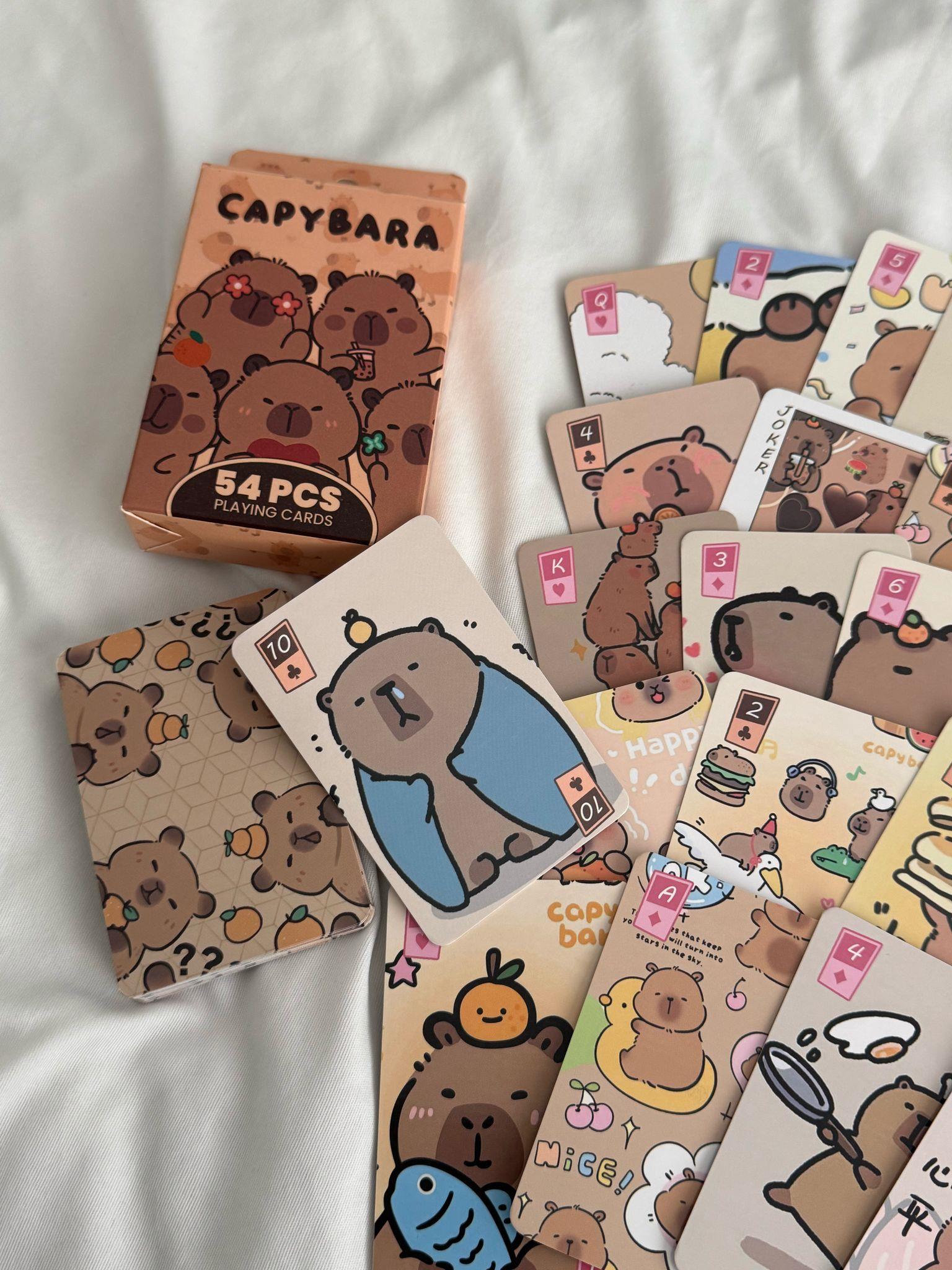 Capybara İskambil Poker Kartı