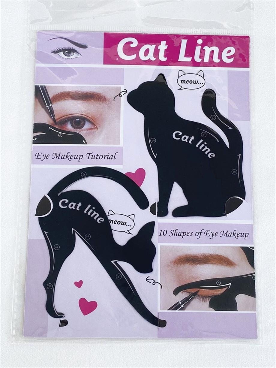 Cat Eyeliner Şablonu