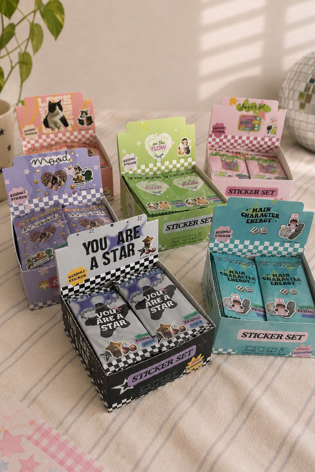 Cat Sticker Pack Flw
