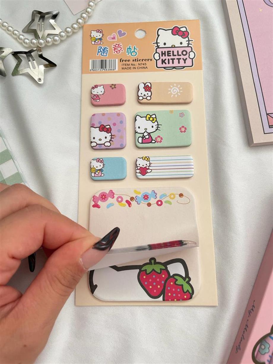 Cat Sticky Notes Postit Seti