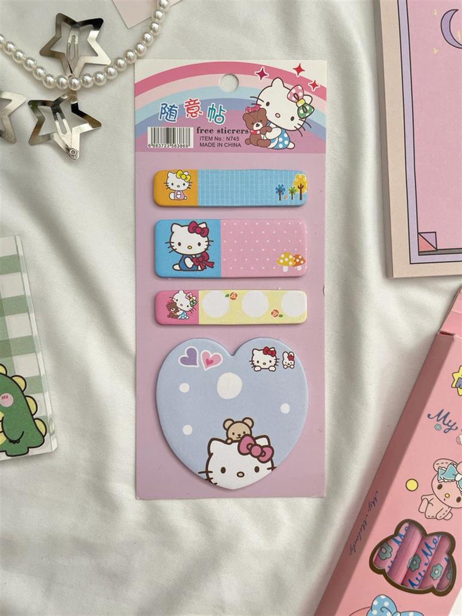 Cat Sticky Notes Postit Seti