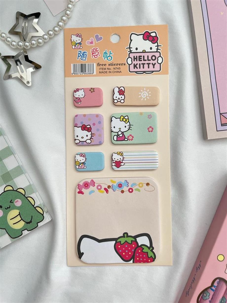 Cat Sticky Notes Postit Seti