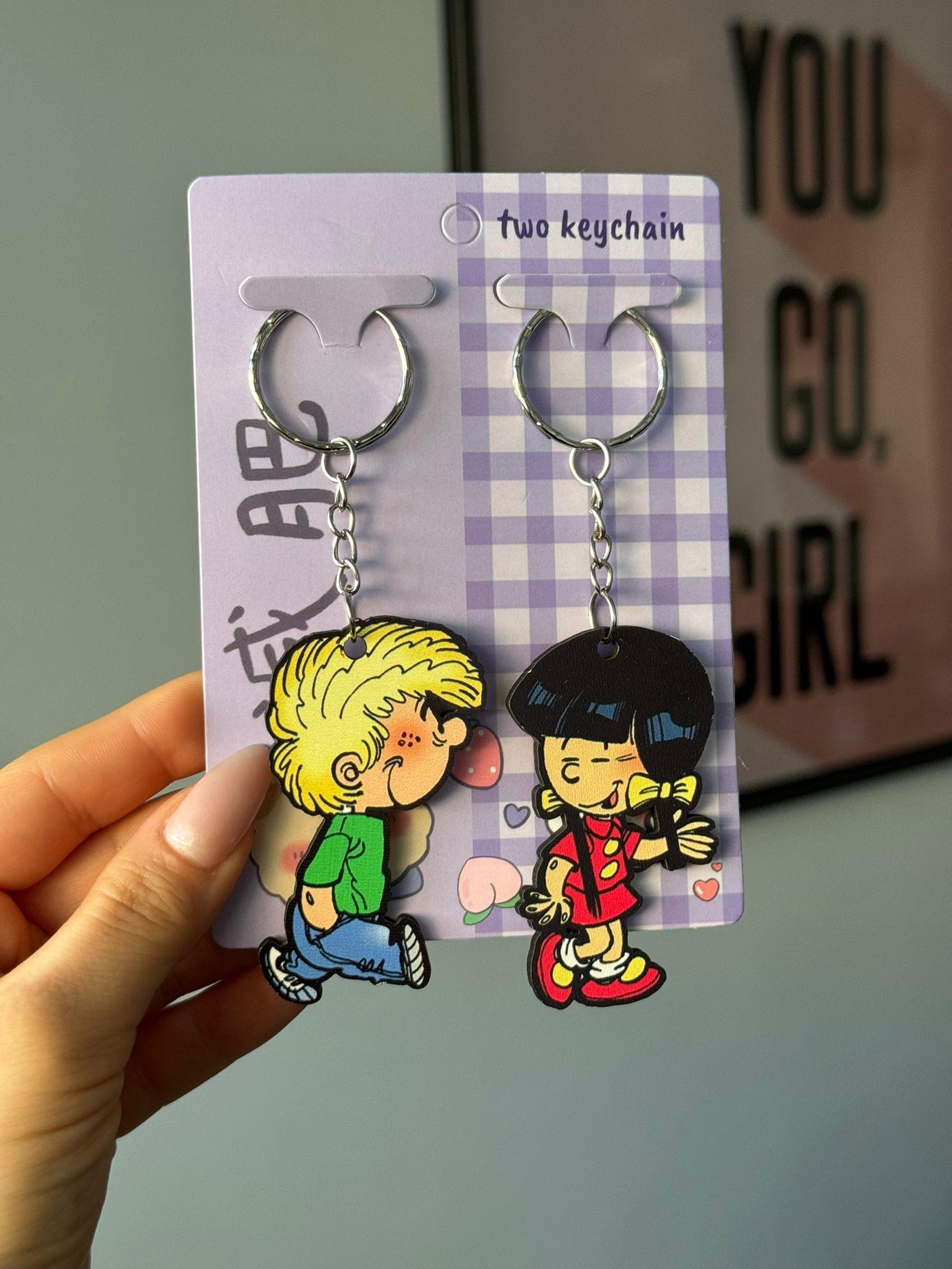 Cedric ve Chen 2li Anahtarlık