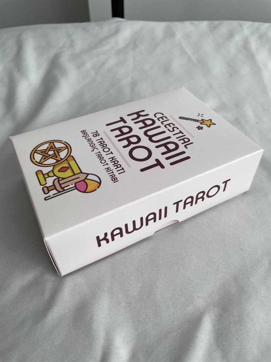 Celestial Kawaii Tarot Kartları ve Başlangıç Tarot Kitabı