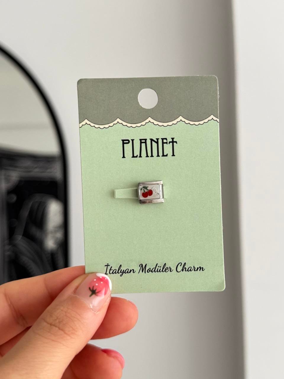 Cherry Kartlı İtalyan Charm