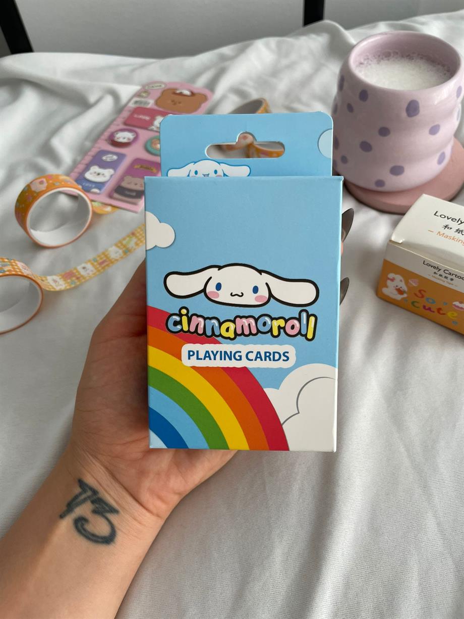 Cinnamoroll İskambil Poker Kartı