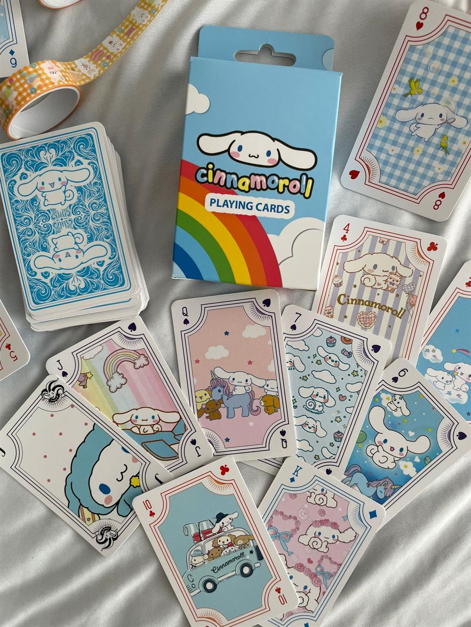Cinnamoroll İskambil Poker Kartı