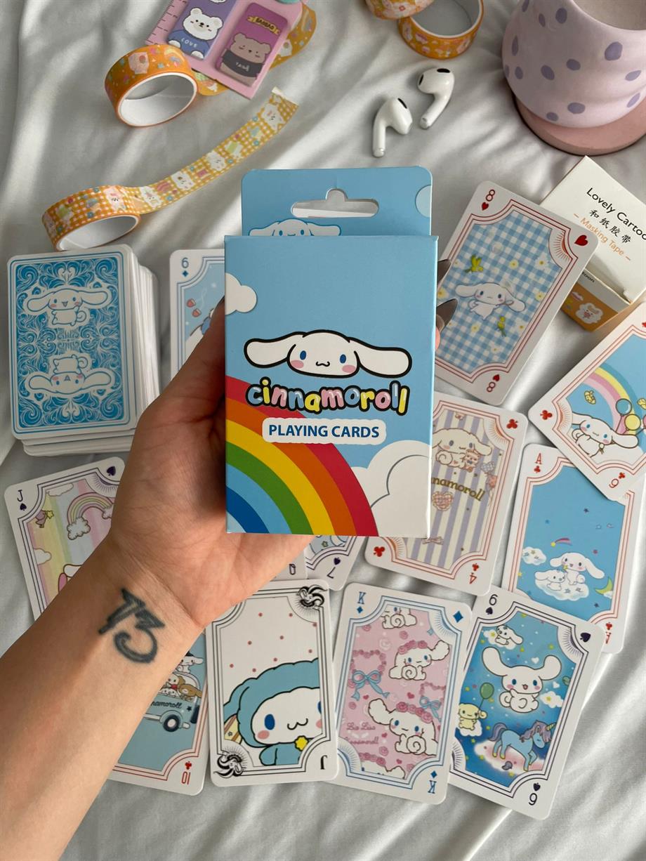 Cinnamoroll İskambil Poker Kartı