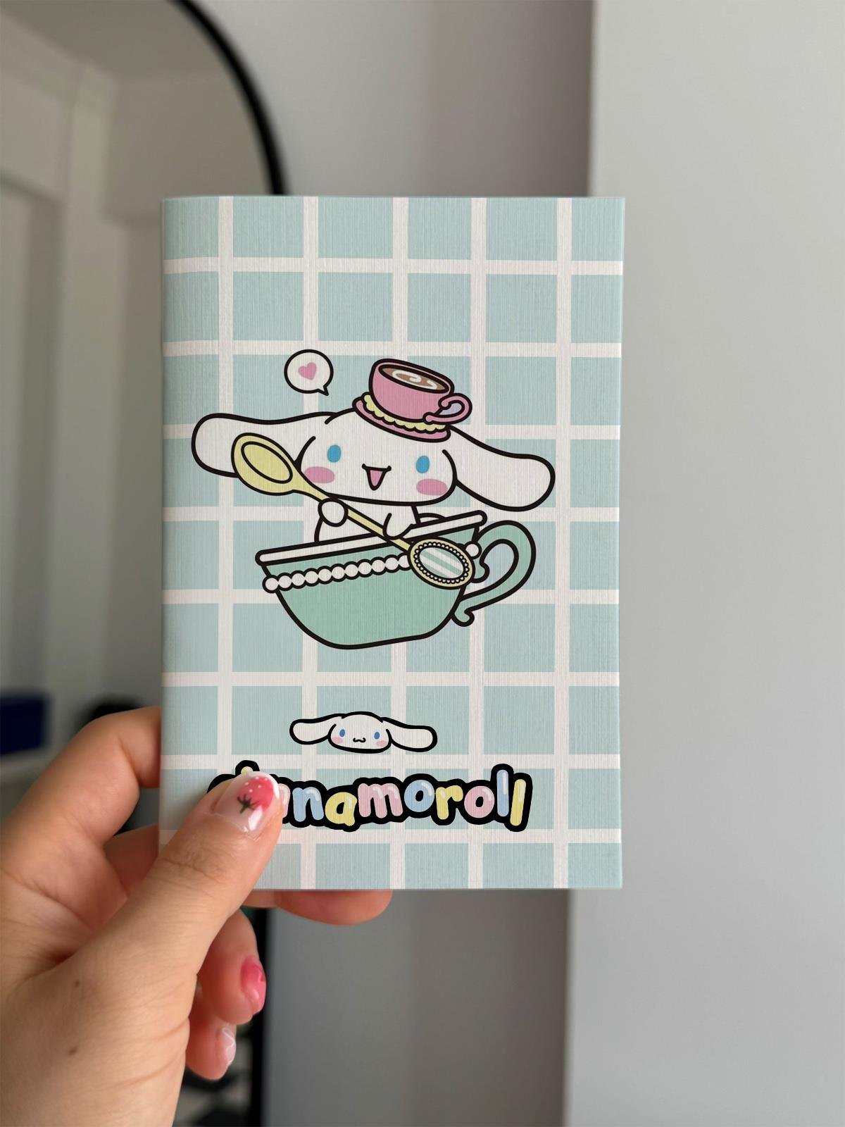 Cinnamoroll Mini Çizgisiz Defter