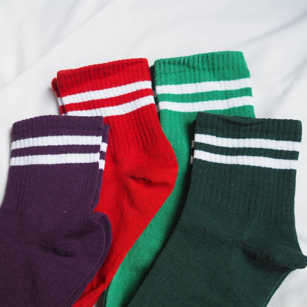 Çizgili Çorap Seti 4'lü
