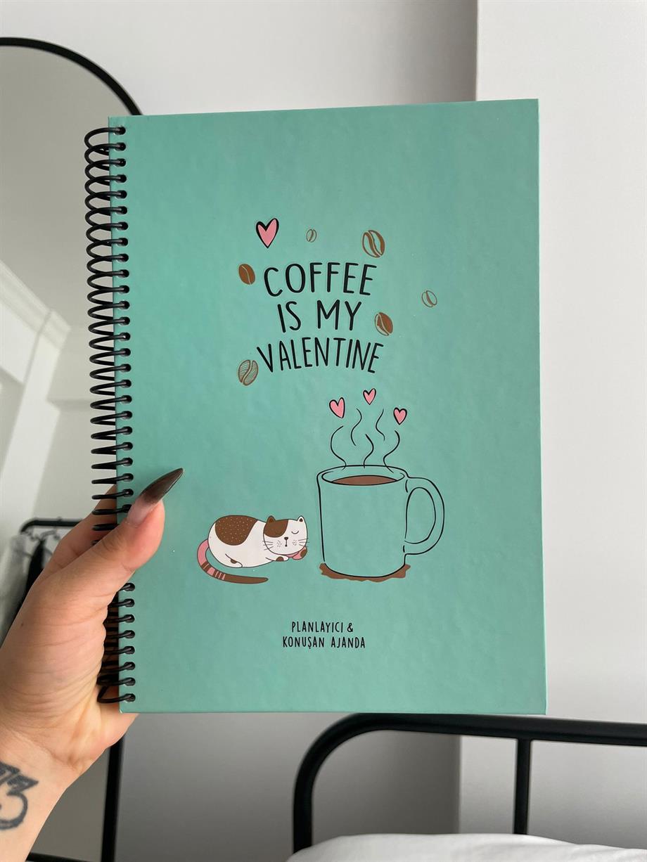 Coffee Love Motivasyon Planlayıcı Ajanda