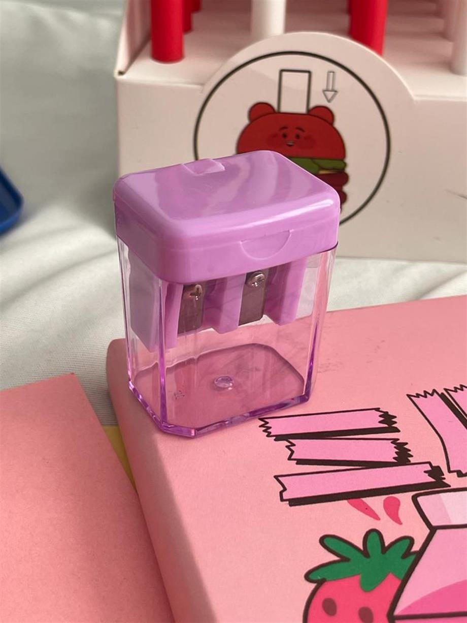 Çöp Kovası Kutulu Kalemtraş Renk Seçenekleri