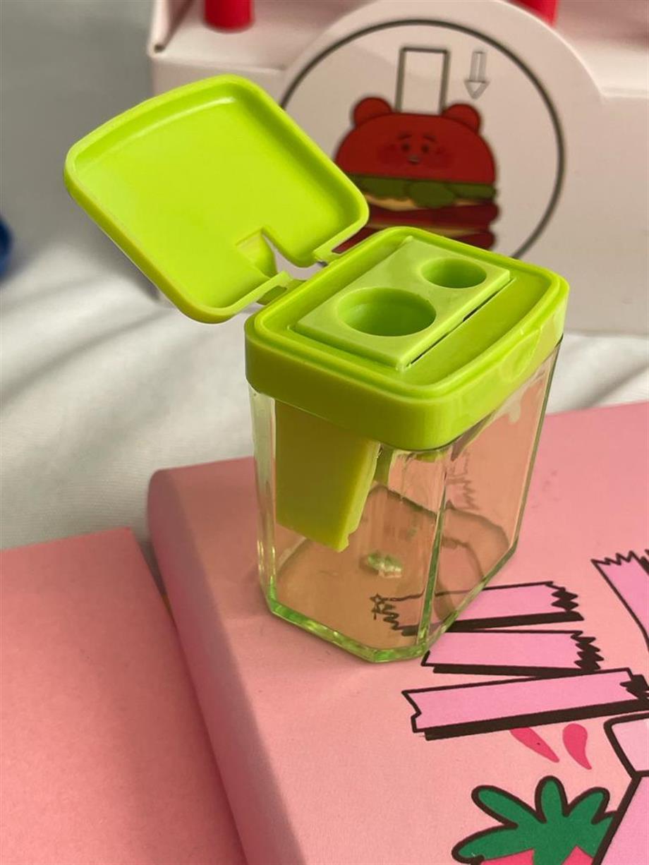 Çöp Kovası Kutulu Kalemtraş Renk Seçenekleri