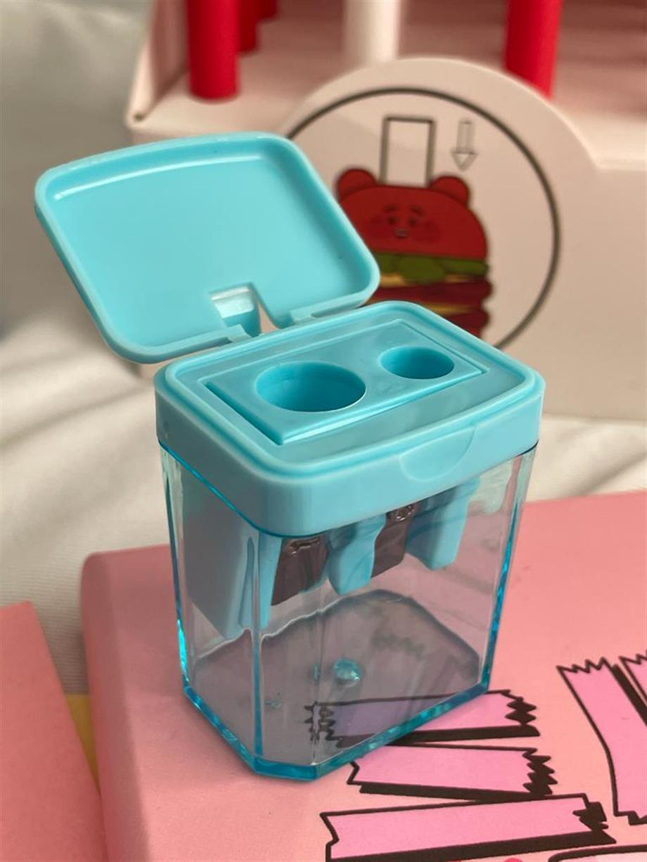 Çöp Kovası Kutulu Kalemtraş Renk Seçenekleri