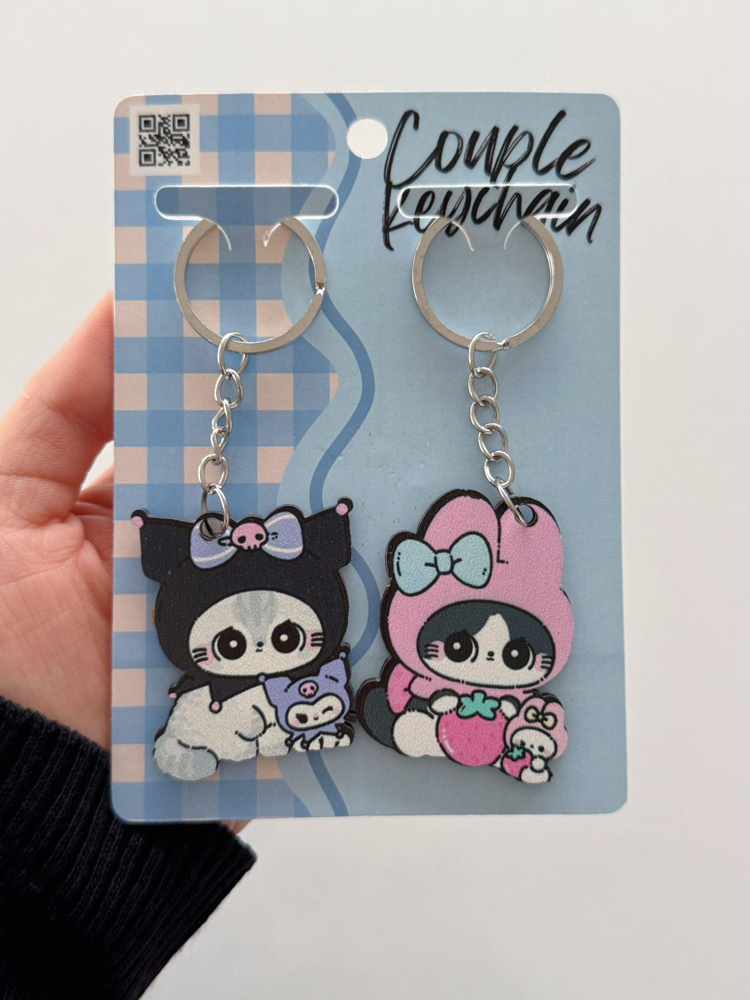 Costume Cat 2li Anahtarlık