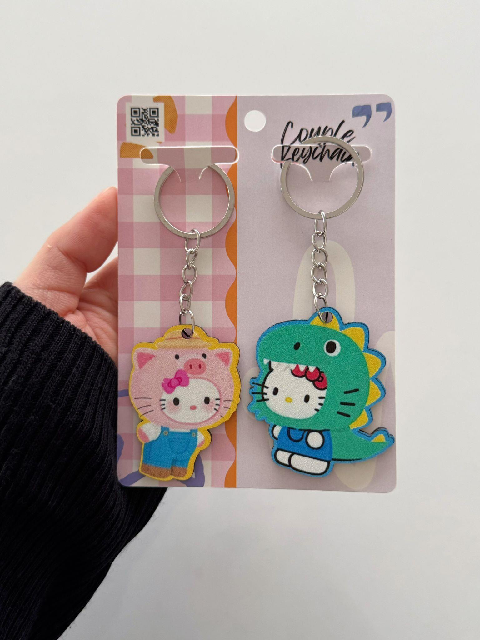 Costume Kitty 2li Anahtarlık