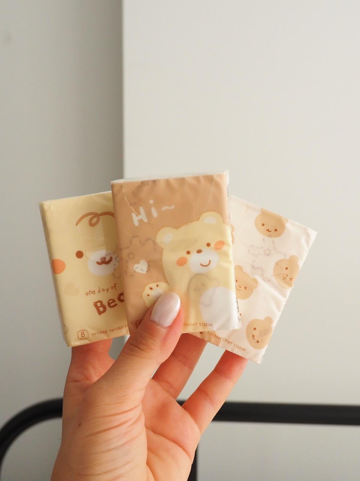 Cute Bear Desenli Peçete 9lu Paket