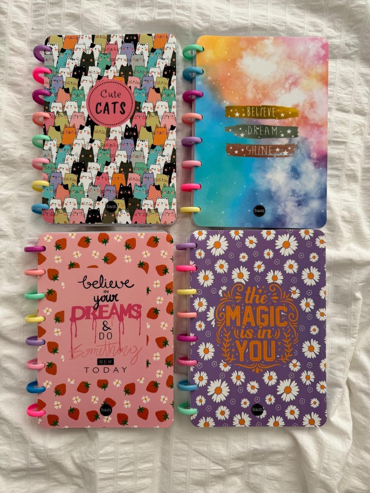 Cute Cats Kalp Spiralli Defter