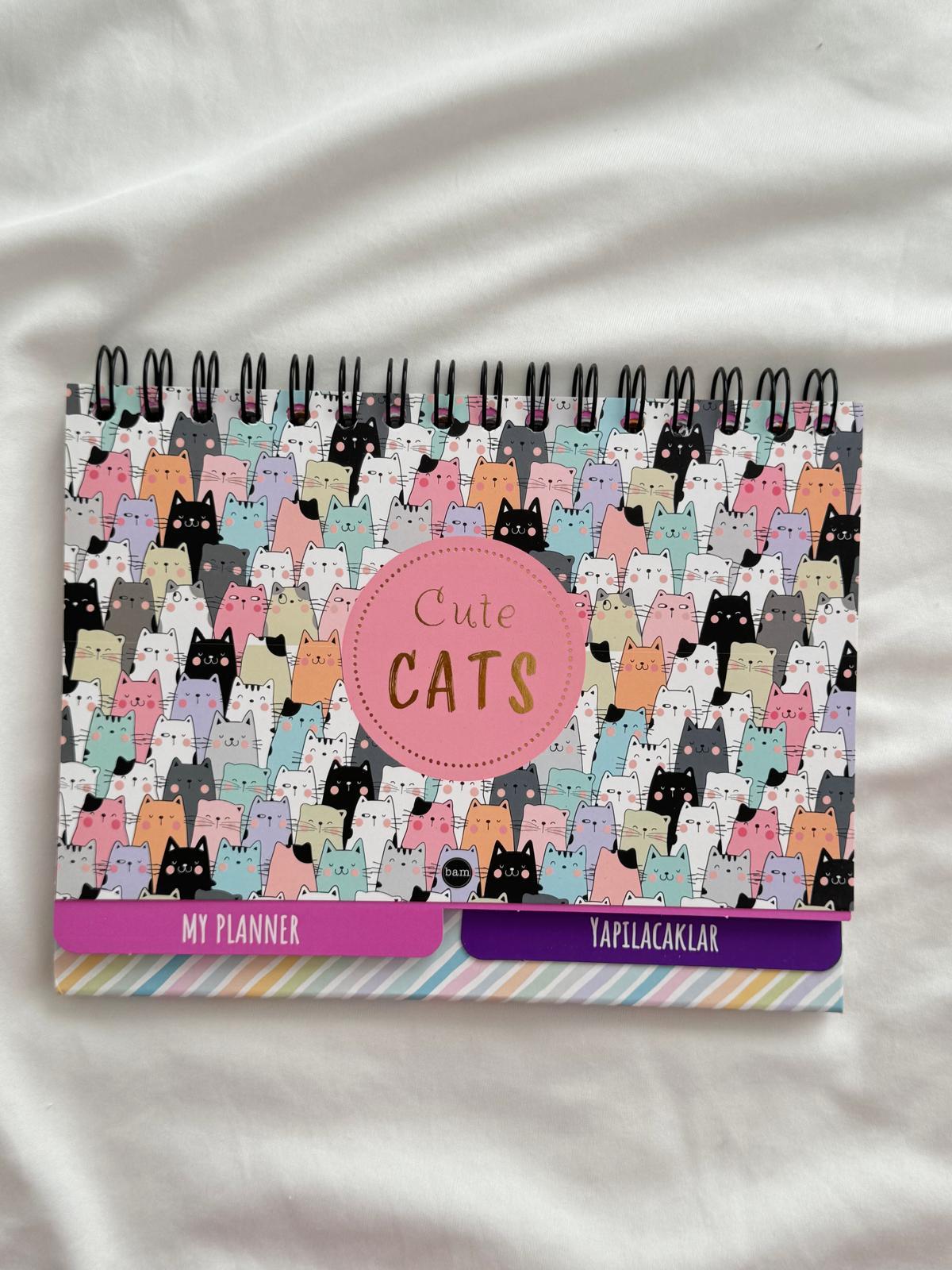 Cute Cats Masaüstü Planner