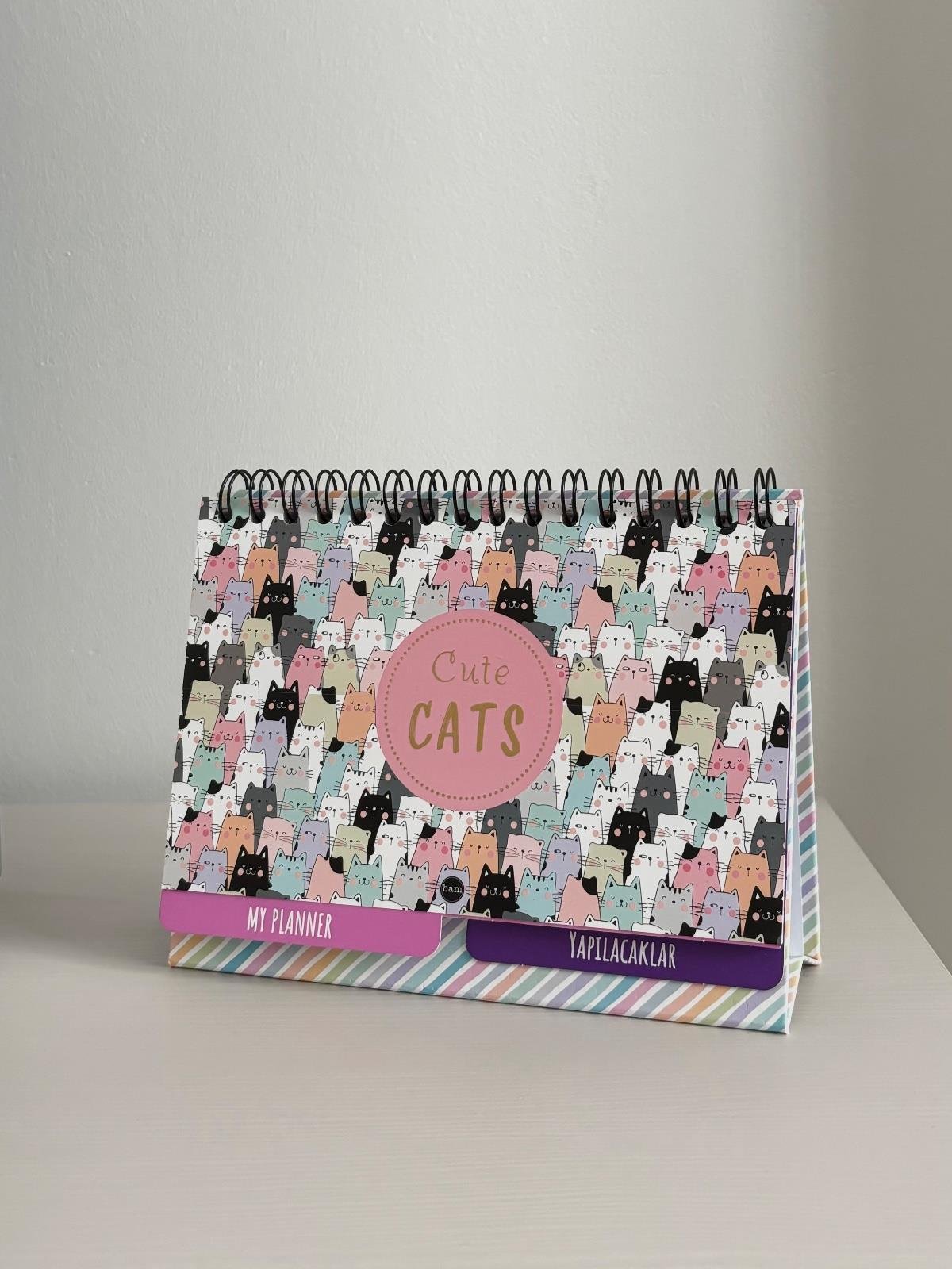 Cute Cats Masaüstü Planner