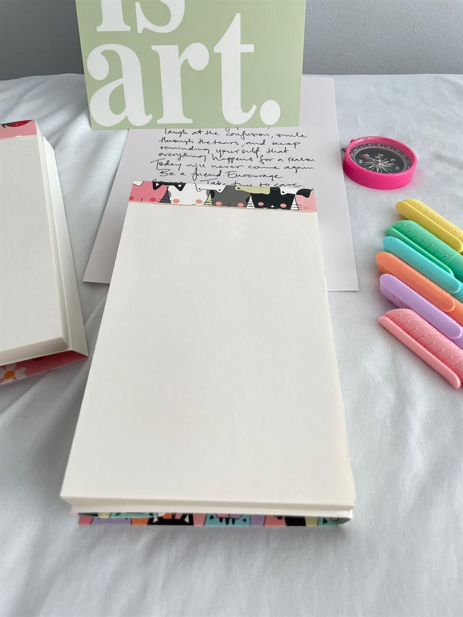 Cute Cats Tasarımlı Zarf Defter