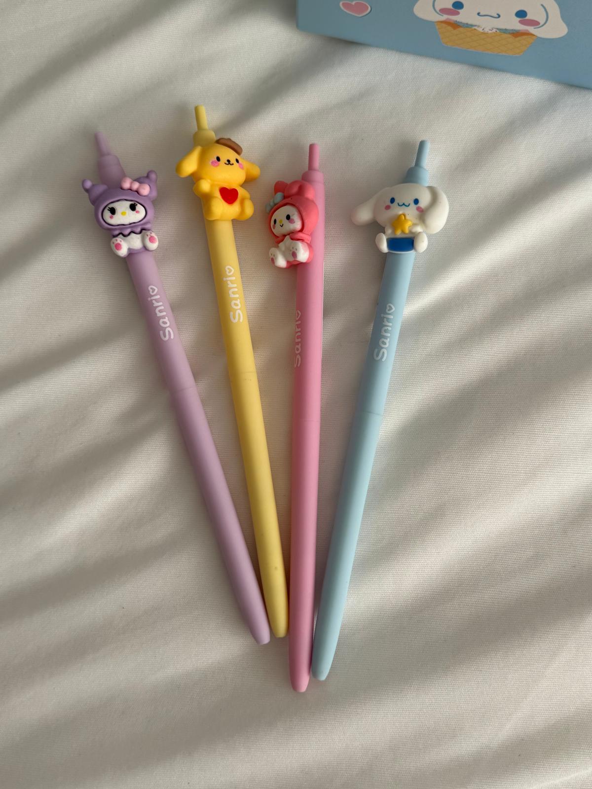 Cute Kawaii Figürlü Versatil Kalem Renk Seçenekleri