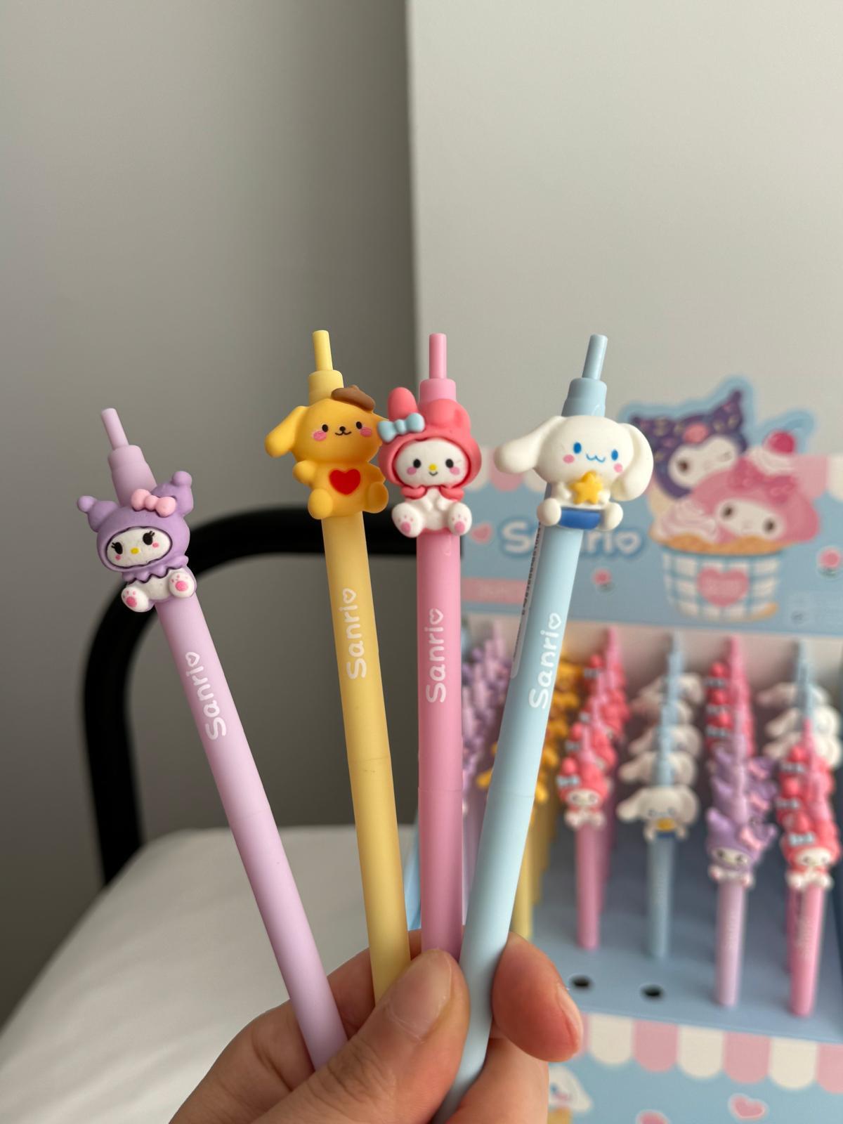 Cute Kawaii Figürlü Versatil Kalem Renk Seçenekleri